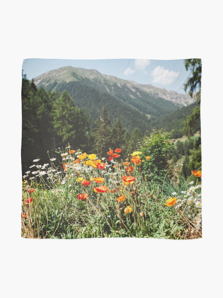 Alternate view of Mountain garden Scarf