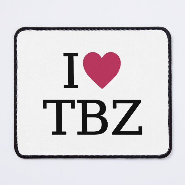 Item preview, I LOVE TBZ. BLACK DESIGN designed and sold by Rejiboustarts.