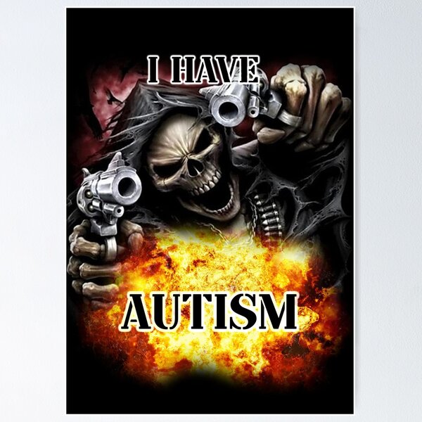 Vista previa del artículo con la obra «tengo autismo», diseñado y vendido por InMyMentalEra.