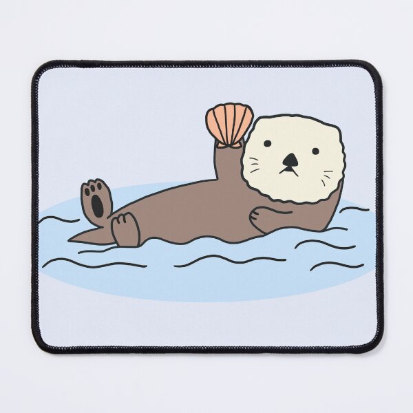 Item preview, Cute Sea Otter Simple Sea Animal Kawaii Anime Japanese Fish Meme Art Logo designed and sold by Marinaaa010.