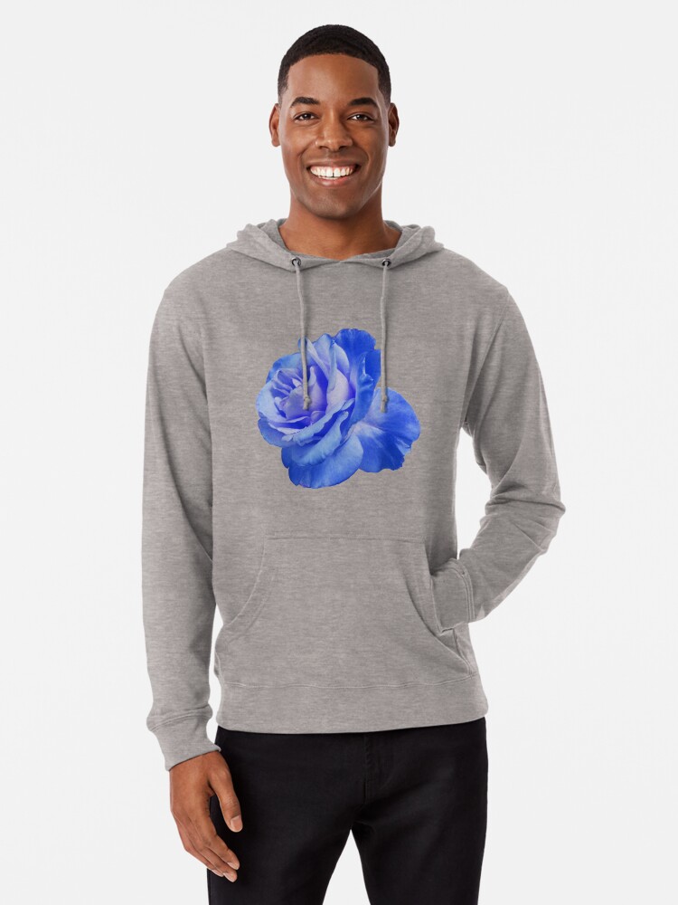 blue rose hoodie