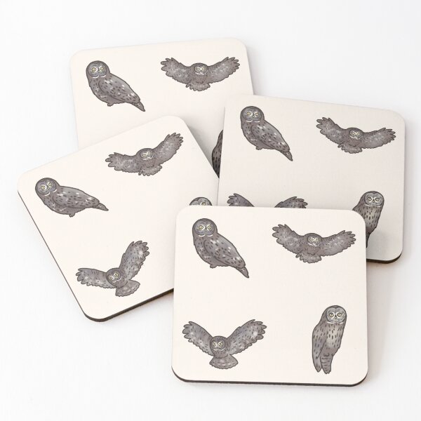 Item preview, Cute Great gray owl pack  designed and sold by Artofmayara.