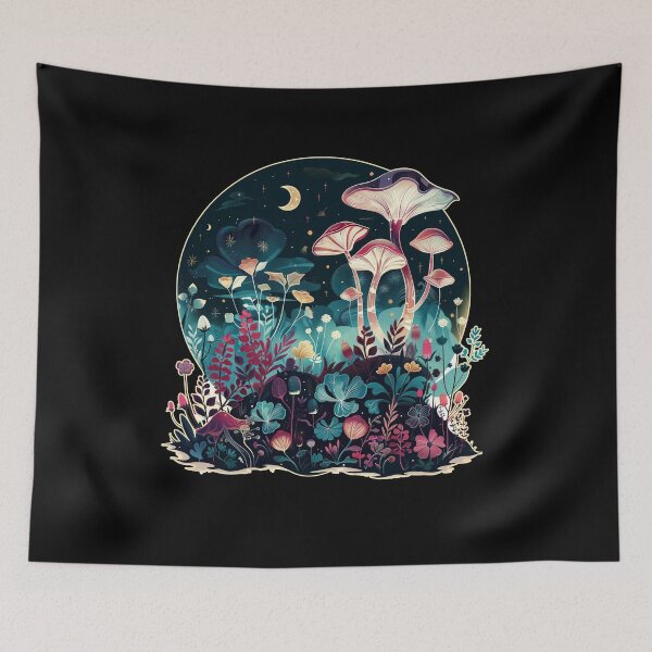 Item preview, Dark Cottagecore and Aesthetic Goblincore Mushroom Fairycore designed and sold by Flying Jake.
