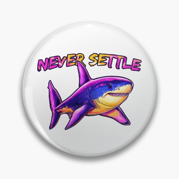 Item preview, Never settle designed and sold by PixelPack Design.