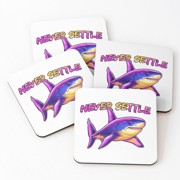 Item preview, Never settle designed and sold by PixelPack Design.