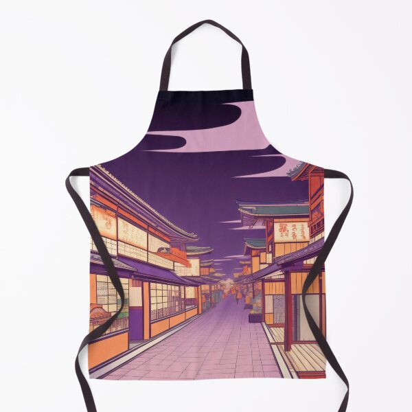 Item preview, Lo-fi Nostalgia: A Journey Through Edo's Streets designed and sold by SakuraJapanArt.