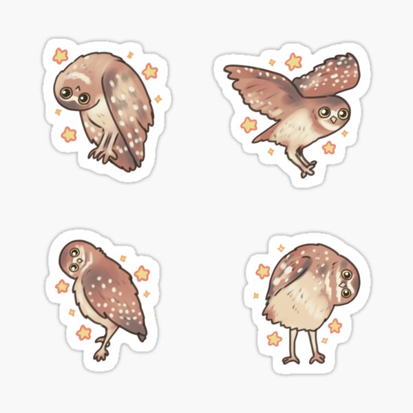 Item preview, burrowing owl pack  designed and sold by Artofmayara.