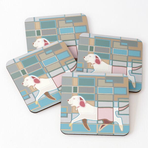 Item preview, Walking Dog Mosaic designed and sold by Hadrianwild.