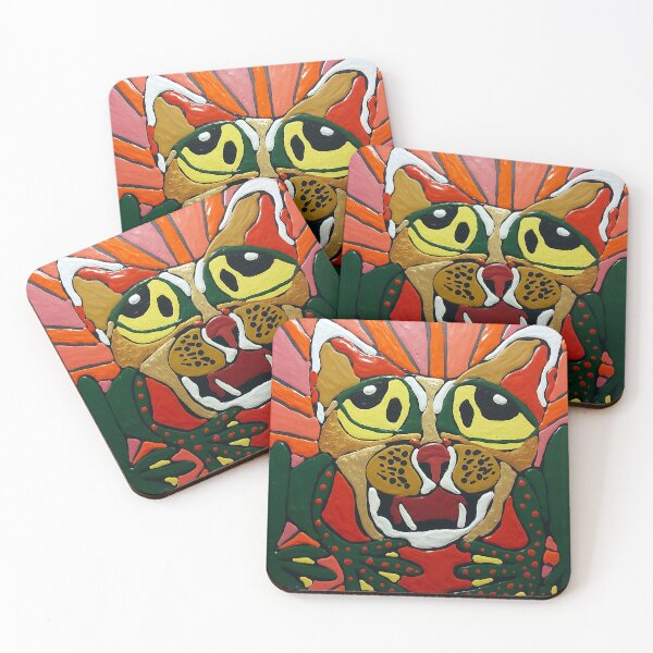 Item preview, Frog-cat designed and sold by Gluecknika.