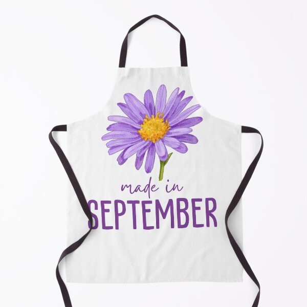 Item preview, Made in September, Aster Birth Flower, September Birthday Gift designed and sold by lagunaklein.