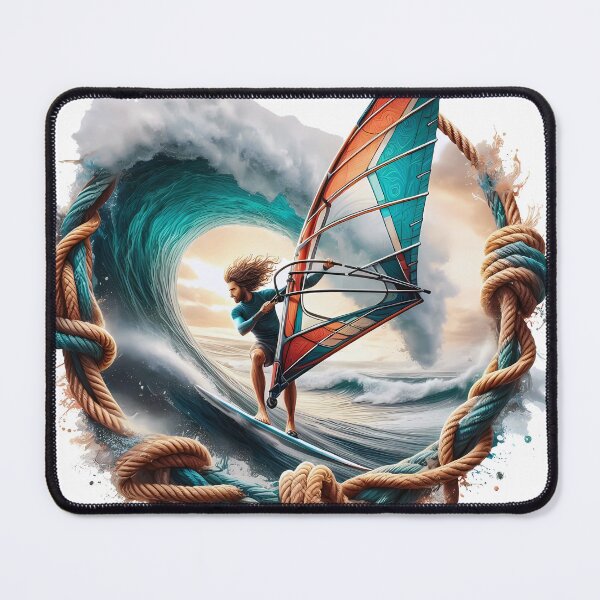 Item preview, Wind surfer designed and sold by Vibranta Studio.