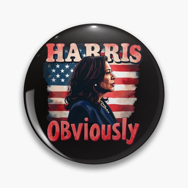 Item preview, Kamala Harris Obviously designed and sold by HeadTurningArt.