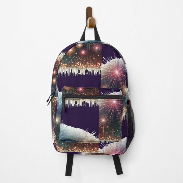 Item preview, 3D Fireworks Celebration at Night Sky, designed and sold by PaintMeWorld.