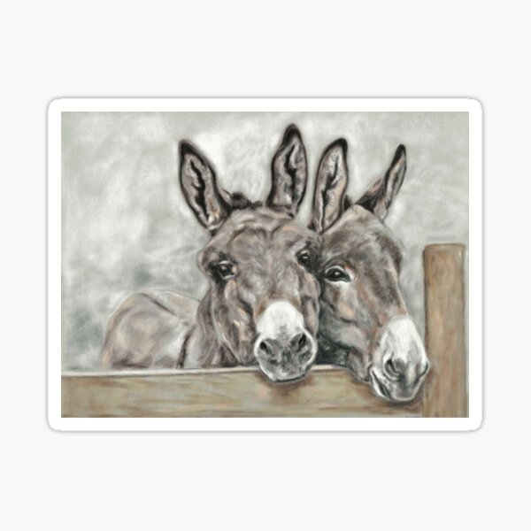 Item preview, Donkey art  designed and sold by TraceyEarlArt.