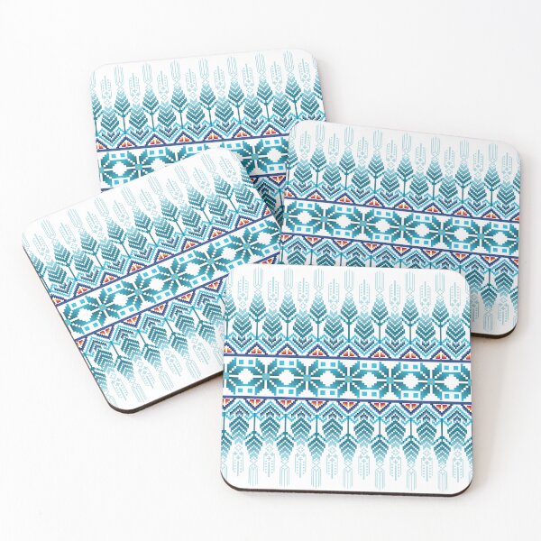 Item preview, Winter ethnic modern fabric pattern designed and sold by _Patternique_.