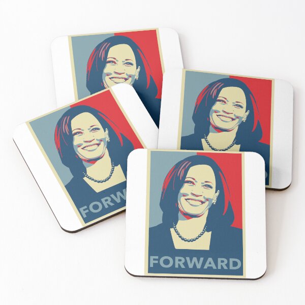 Item preview, Kamala Harris - Forward stylised portrait designed and sold by Strongleton.
