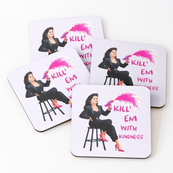 Item preview,  Kill 'Em With Kindness designed and sold by Fanverse Merchandise.