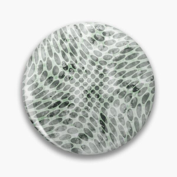 Item preview, Green wavy circles with texture - AA0068B designed and sold by LionsHut.