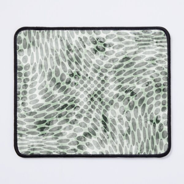 Item preview, Green wavy circles with texture - AA0068B designed and sold by LionsHut.