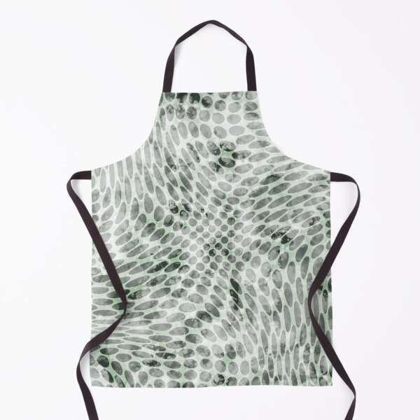 Item preview, Green wavy circles with texture - AA0068B designed and sold by LionsHut.