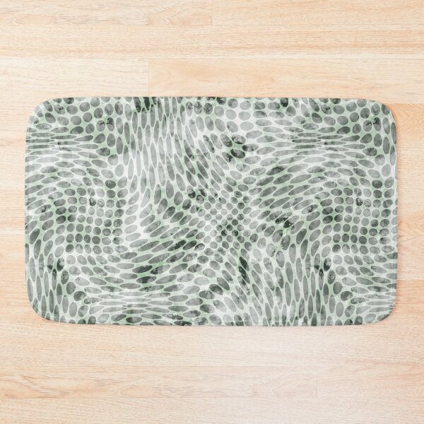 Item preview, Green wavy circles with texture - AA0068B designed and sold by LionsHut.