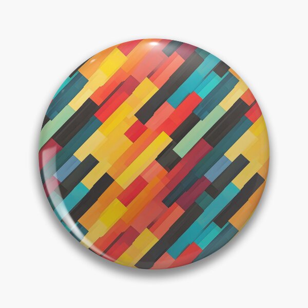 Item preview, Vibrant Abstract Geometric Colour Blocks Pattern designed and sold by InkInduldge.