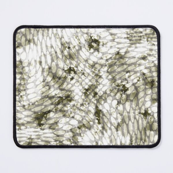 Item preview, Gray green wavy circles with texture - AA0068C designed and sold by LionsHut.