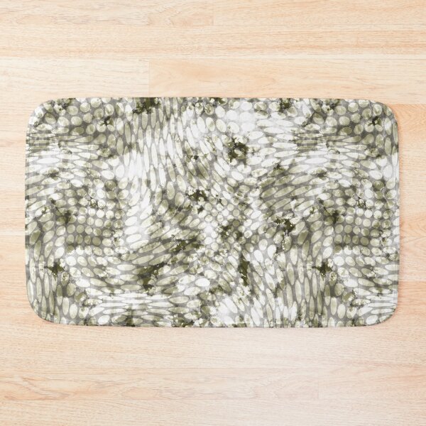 Item preview, Gray green wavy circles with texture - AA0068C designed and sold by LionsHut.