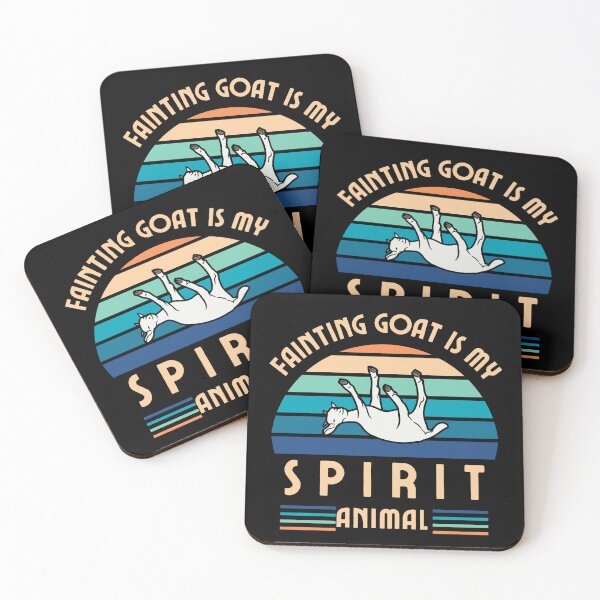 Item preview, fainting goat is my spirit animal designed and sold by sydney-syder.