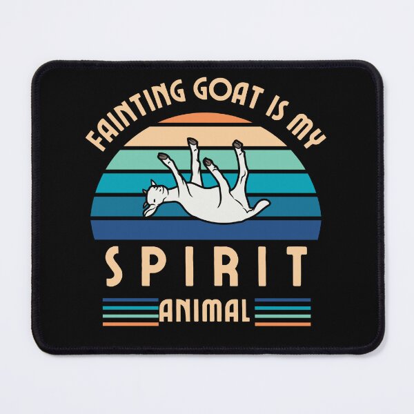 Item preview, fainting goat is my spirit animal designed and sold by sydney-syder.