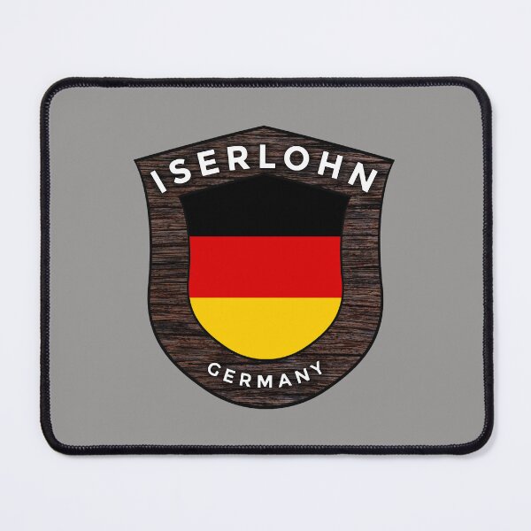 Item preview, Iserlohn Germany Emblem Flag designed and sold by World Designs.