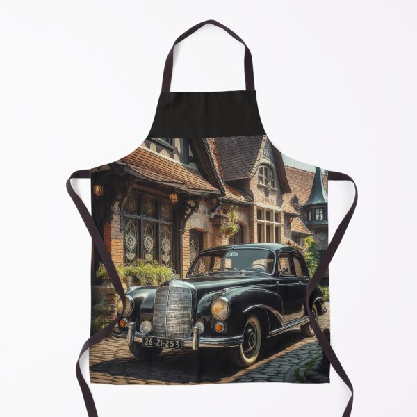 Item preview, Mercedes Benz retro Luxury Black car wallpaper Background designed and sold by Expressions-Sel.