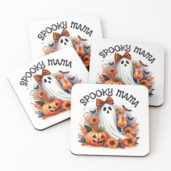 Item preview, Spooky Mama, Ghost, Pumpkin designed and sold by deniz kaya.
