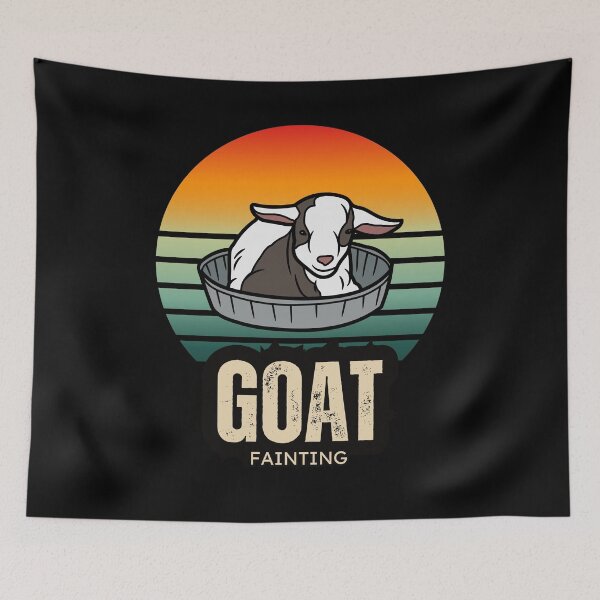 Item preview, fainting goat designed and sold by sydney-syder.