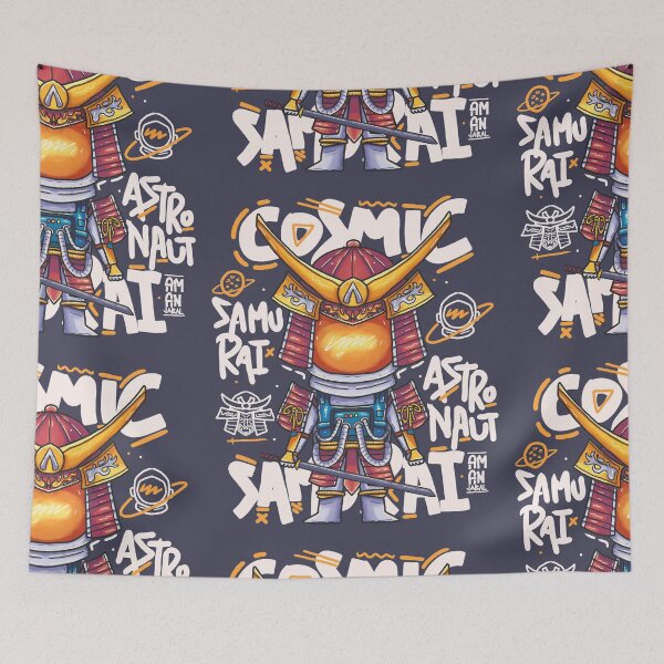 Item preview, Cosmic Samurai  designed and sold by amanjabal.