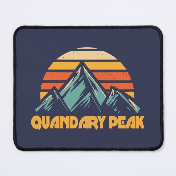 Item preview, Quandary Peak Colorado Retro Turquoise designed and sold by Esskay Designs.
