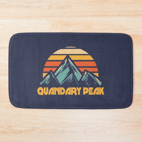 Item preview, Quandary Peak Colorado Retro Turquoise designed and sold by Esskay Designs.