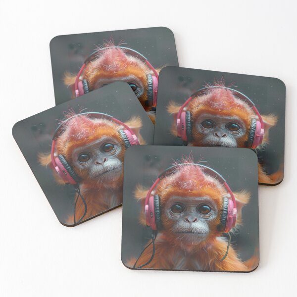Item preview, Funky Tonkin Snub-nosed Monkey designed and sold by Sillytoe.