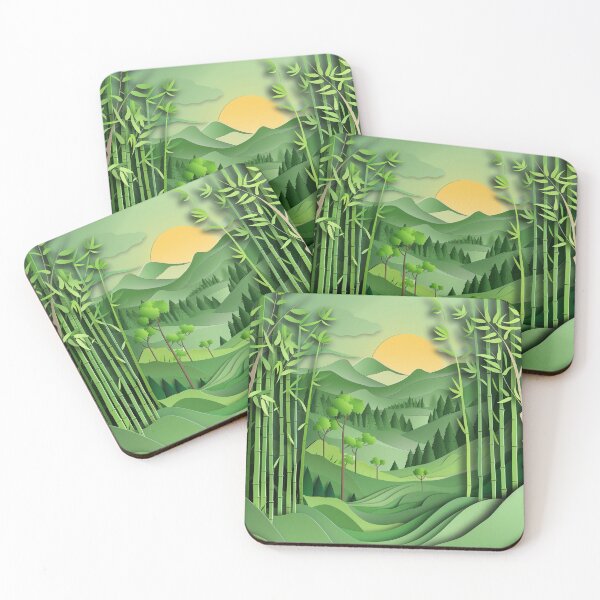 Item preview, Bamboo Grove designed and sold by KootenayDesigns.