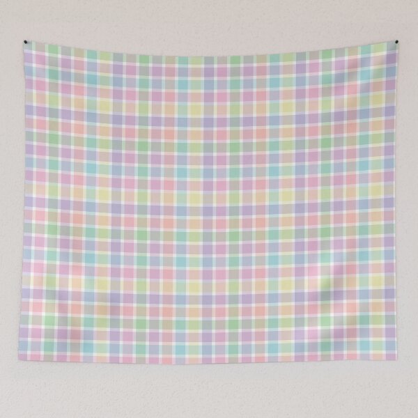 Item preview, Pastel multicolor square pattern - AA0067A designed and sold by LionsHut.
