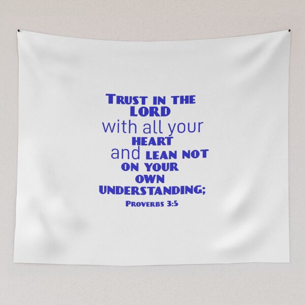 Item preview, Trust in the Lord with all your heart. designed and sold by Gentle40Winks.