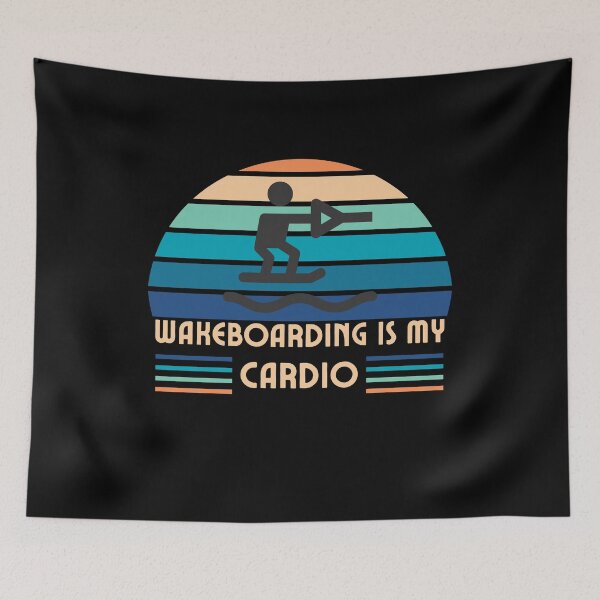 Item preview, wakeboarding is my cardio designed and sold by sydney-syder.