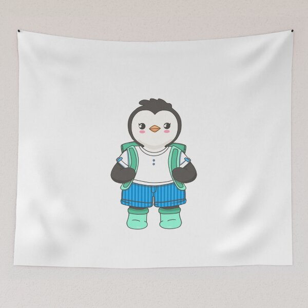 Item preview, Cute Penguin Dressed in School Uniform  designed and sold by Hello-Cuties.