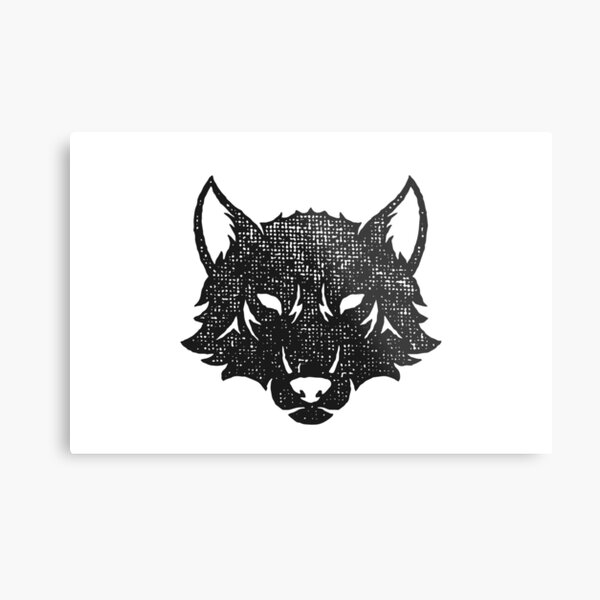Item preview, Retro Bird and Wolf Silhouette Design designed and sold by alizzeno.