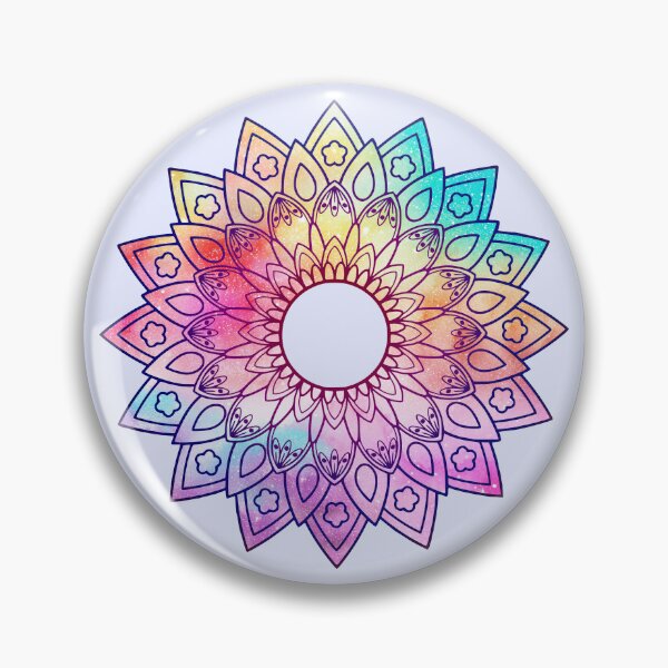 Item preview, Watercolor galaxy mandala designed and sold by CharmSpell.
