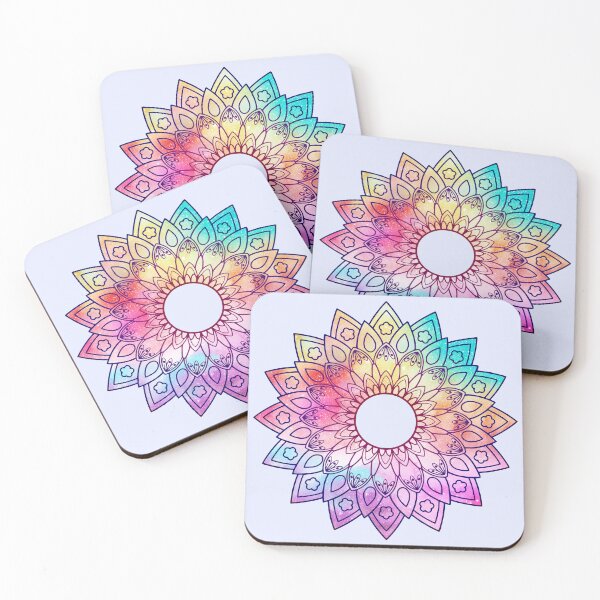 Item preview, Watercolor galaxy mandala designed and sold by CharmSpell.