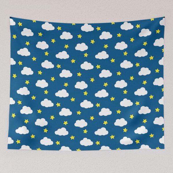 Item preview, star sky seamless pattern designed and sold by SomAoHappyDay.