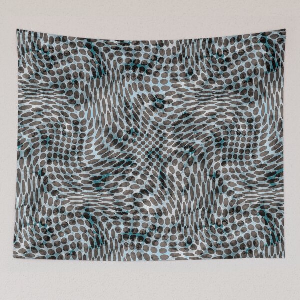 Item preview, Teal circles with texture - AA0068G designed and sold by LionsHut.