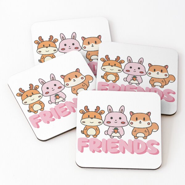 Item preview, Adorable Animal Friends for Kids V2 designed and sold by FriedeggsDesign.