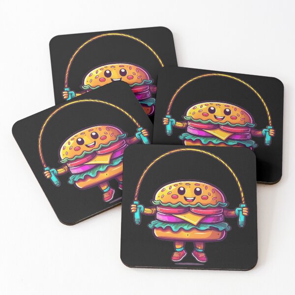 Item preview, Burger Jumping Rope designed and sold by 100Sunsets.